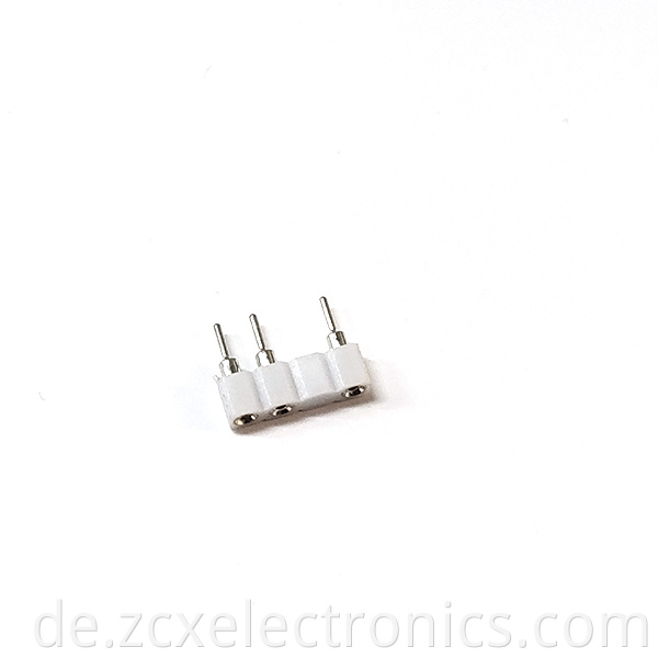 2.54 White Plugged Female Connectors